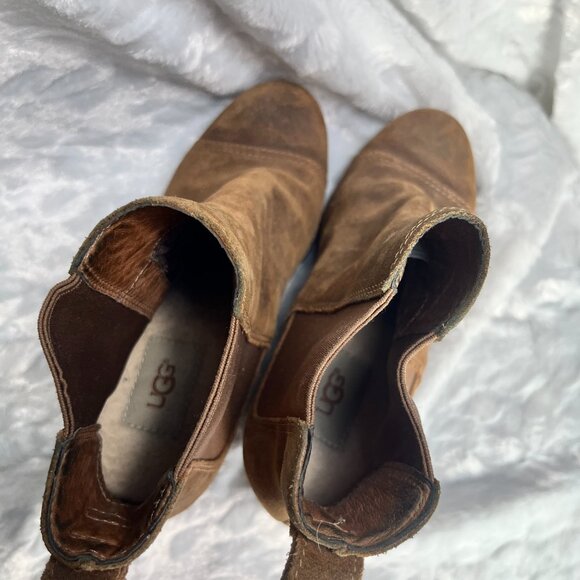 UGG Pax waterproof wedge ankle boots- ****Like NEW*** - Picture 4 of 9